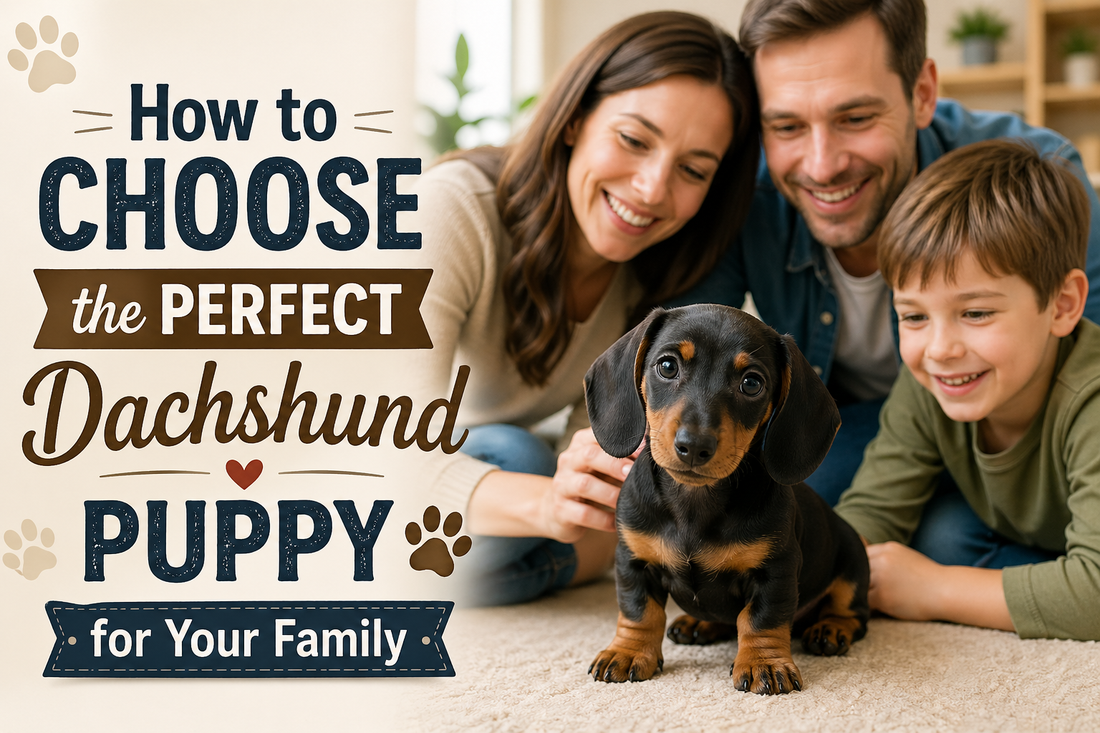 How to Choose the Perfect Dachshund Puppy for Your Family